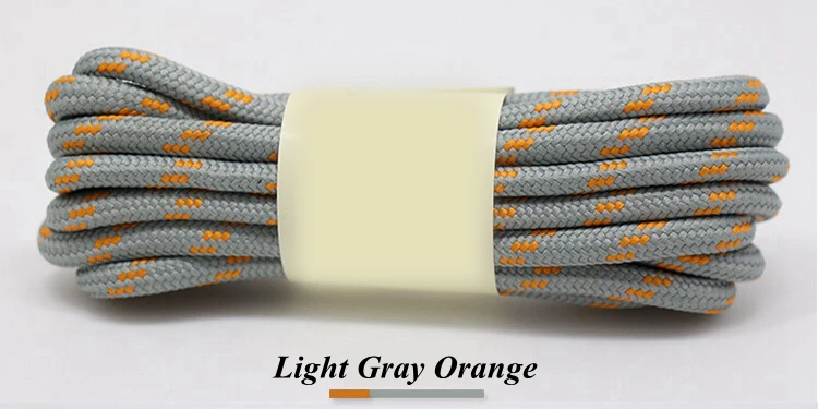 1Pair outdoor sport casual 19Colors round shoelaces hiking slip rope shoe laces sneakers boot shoelaces strings100/120/140/160CM