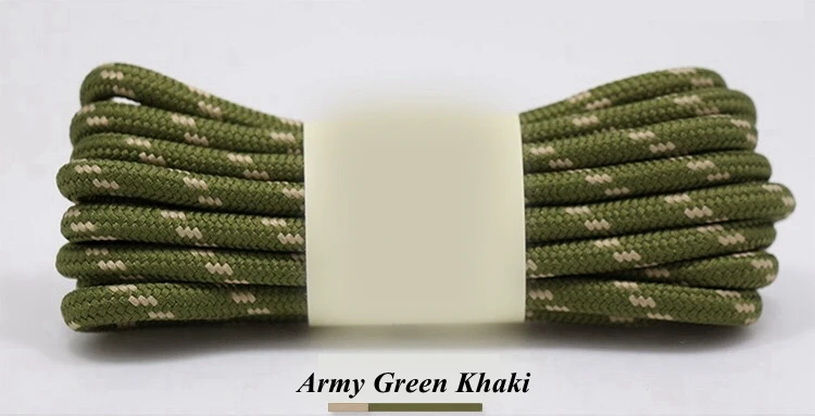 1Pair outdoor sport casual 19Colors round shoelaces hiking slip rope shoe laces sneakers boot shoelaces strings100/120/140/160CM