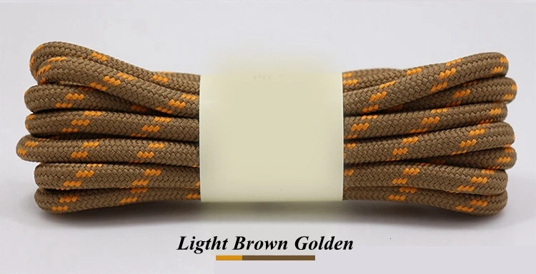 1Pair outdoor sport casual 19Colors round shoelaces hiking slip rope shoe laces sneakers boot shoelaces strings100/120/140/160CM