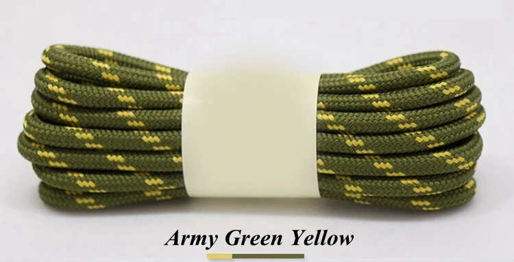 1Pair outdoor sport casual 19Colors round shoelaces hiking slip rope shoe laces sneakers boot shoelaces strings100/120/140/160CM