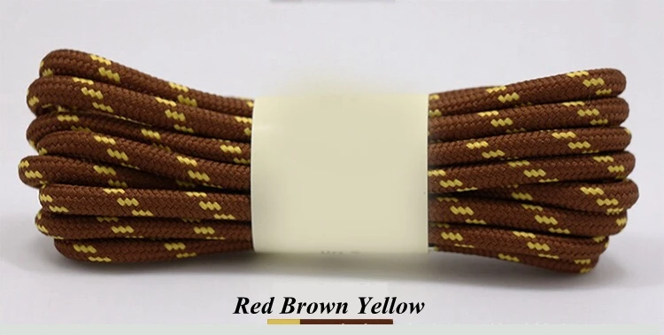 1Pair outdoor sport casual 19Colors round shoelaces hiking slip rope shoe laces sneakers boot shoelaces strings100/120/140/160CM