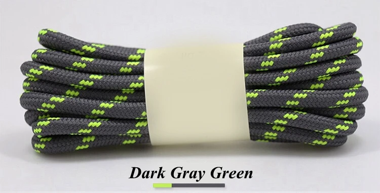 1Pair outdoor sport casual 19Colors round shoelaces hiking slip rope shoe laces sneakers boot shoelaces strings100/120/140/160CM