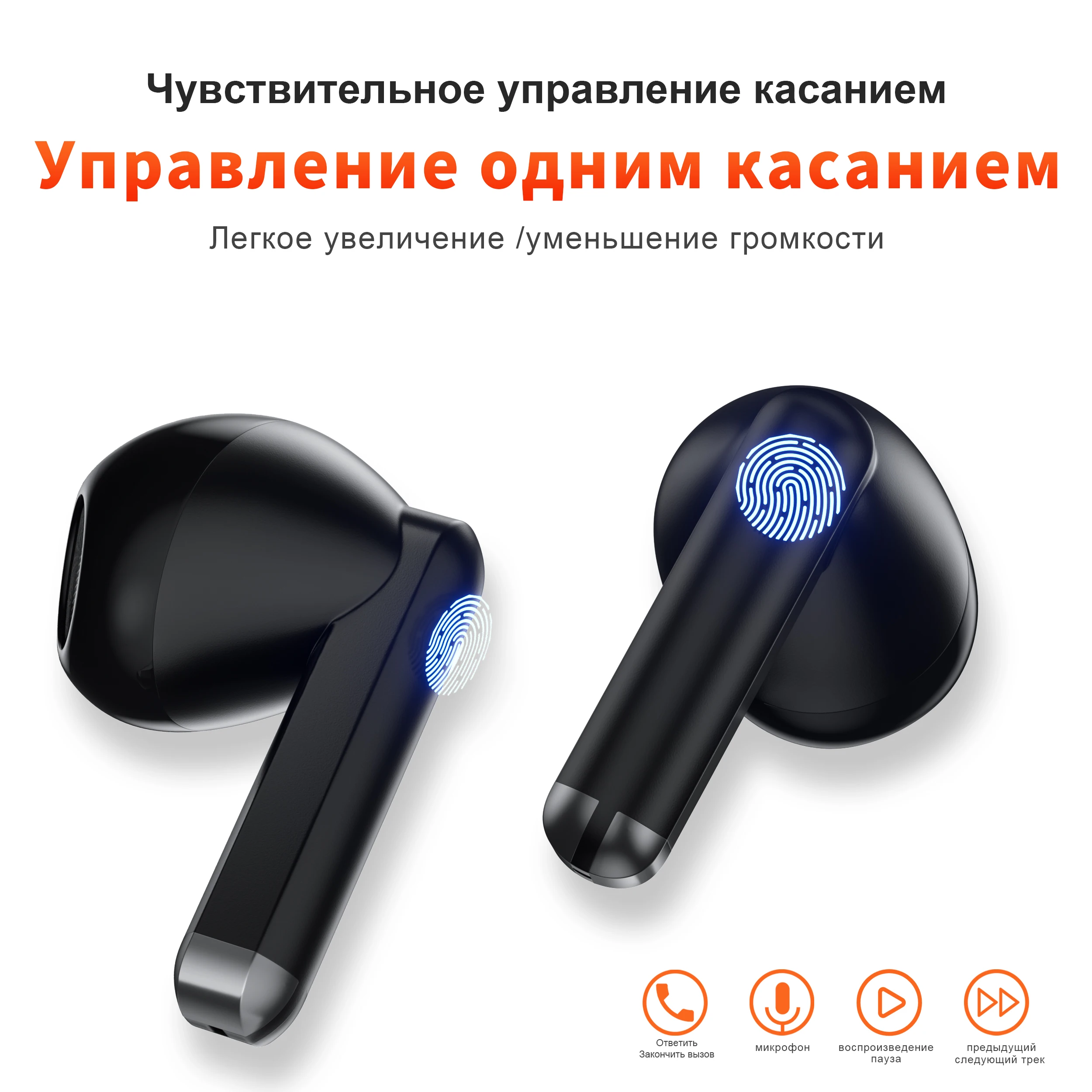 Wireless Earphones,QERE E28,NEW TWS Bluetooth 5.3,HD Microphone,HIFI Headphones ,13mm Driver,60ms Low Latency,4 Mics+ENC Call