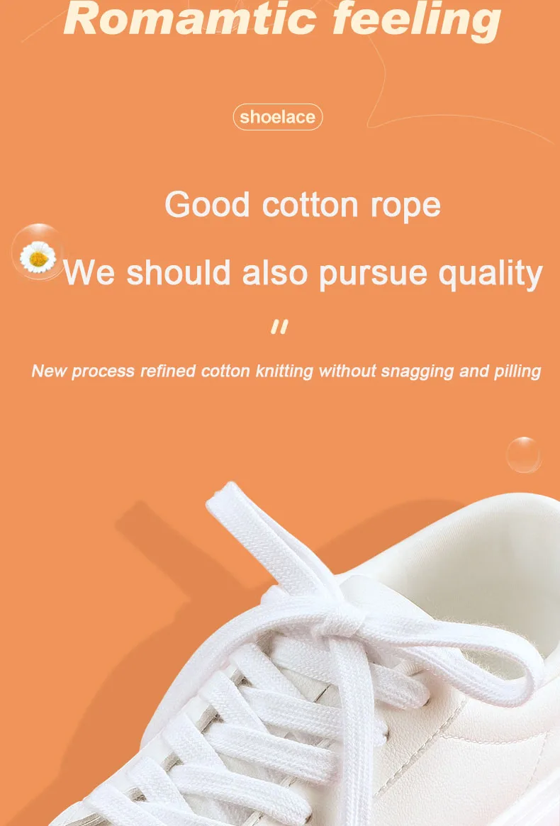Classic Cotton Shoelaces Flats Sneakers Shoe laces Tennis Shoelace 1CM Width 80/100/120/140/160CM Laces for Shoes Accesories