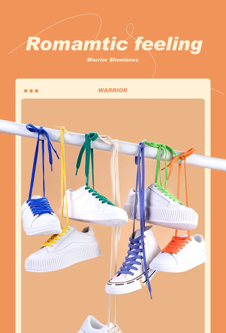 Classic Cotton Shoelaces Flats Sneakers Shoe laces Tennis Shoelace 1CM Width 80/100/120/140/160CM Laces for Shoes Accesories