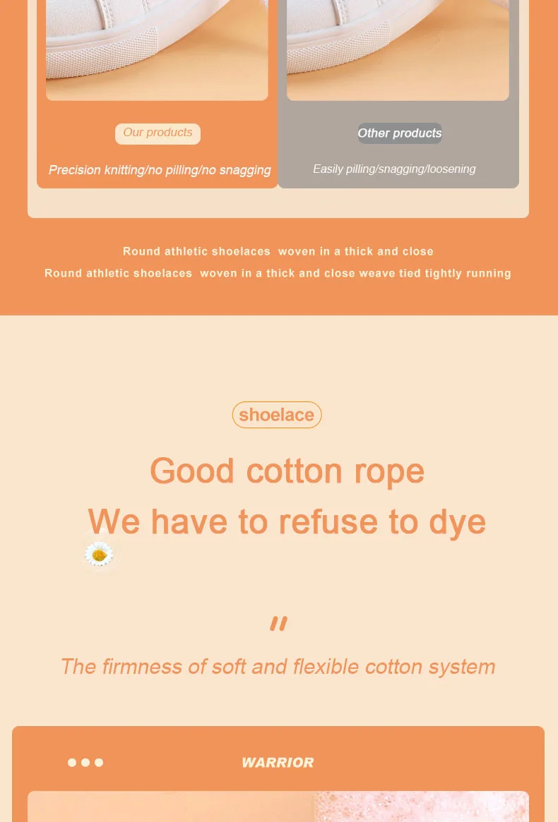 Classic Cotton Shoelaces Flats Sneakers Shoe laces Tennis Shoelace 1CM Width 80/100/120/140/160CM Laces for Shoes Accesories