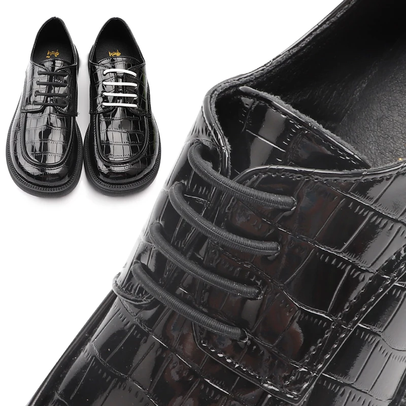 12Pcs Silicone Shoelaces Men No Tie Shoelaces Elastic Laces Sneakers Kids Adult Round Leather Shoelace Rubber Bands for Shoes