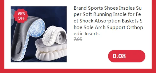 1Pair Plantar Fasciitis Shock Absorption Insoles for Feet Boots Height Increase Shoes Insole 1.5cm/2.5cm/3.5cm Growing Shoe pads