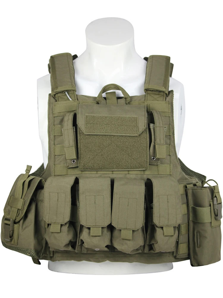 Tactical Vest Outdoor Body Armor Combat Hunting Plate Carrier Molle Vest Airsoft Training Protective Vests