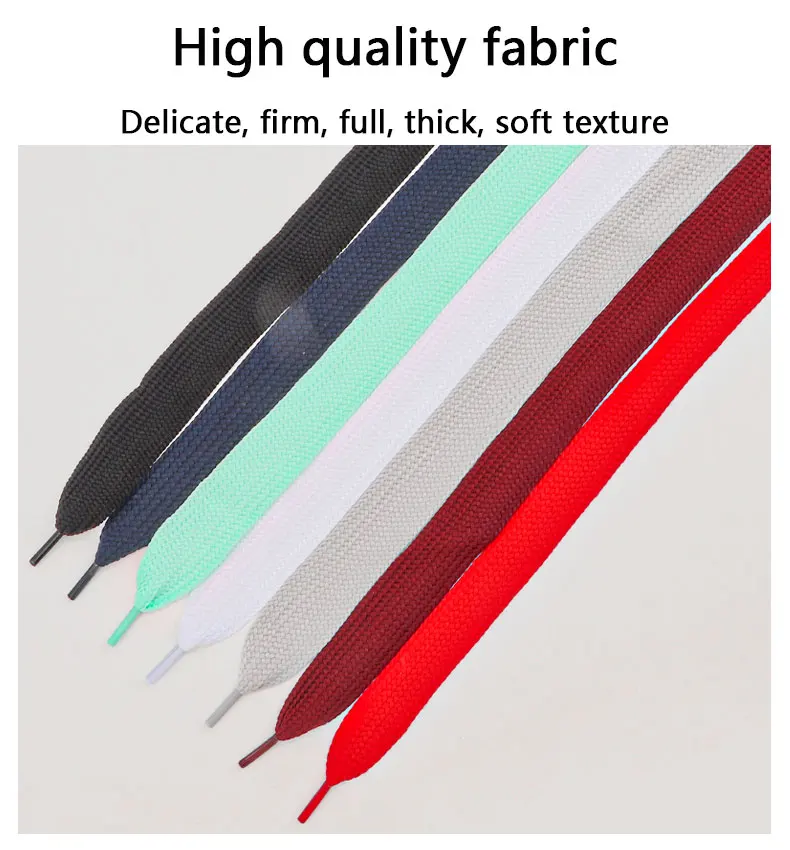 1Pair 2.5cm Wider Laces for Shoes New Sneakers Flat Shoelaces Fashion Rope Shoelace 100/120/140/160CM Shoes Accessories
