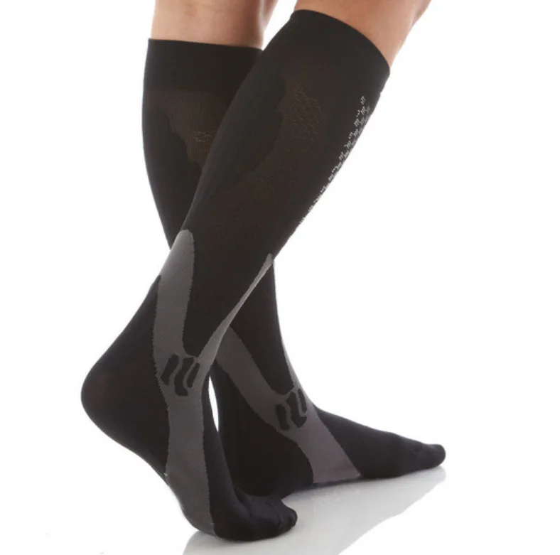 Brothock Compression Stockings Running Basketball Football Socks Nylon Anti-swelling Stretch Outdoor Sports Compression Socks