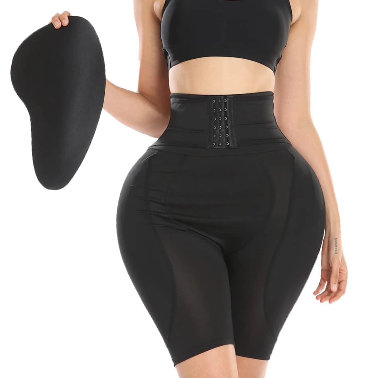 Butt Pads for Bigger Butt Hip Pads Hip Enhancer Upgraded Sponge Padded Butt Lifter Panties Shapewear Tummy Control for Women BBL