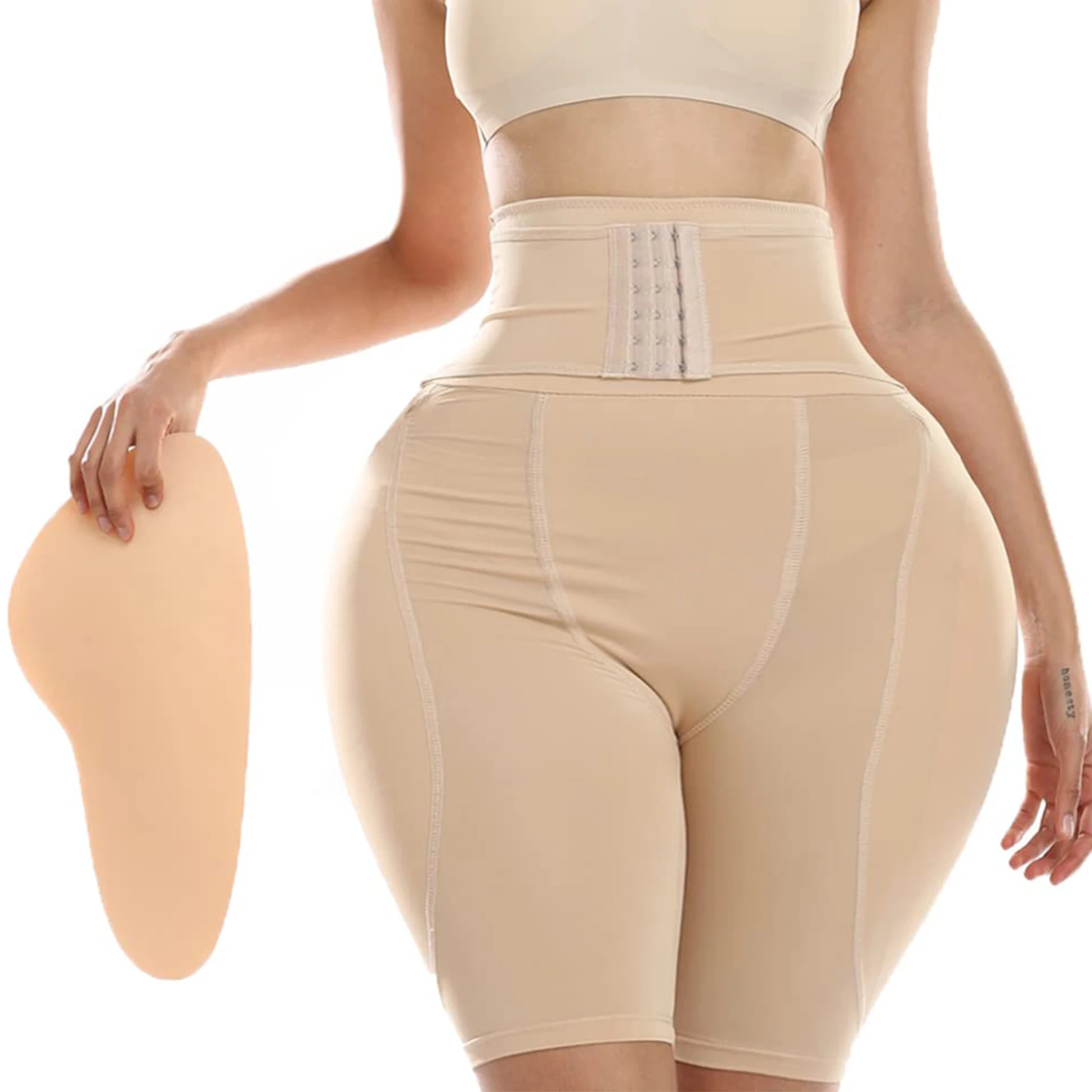 Butt Pads for Bigger Butt Hip Pads Hip Enhancer Upgraded Sponge Padded Butt Lifter Panties Shapewear Tummy Control for Women BBL