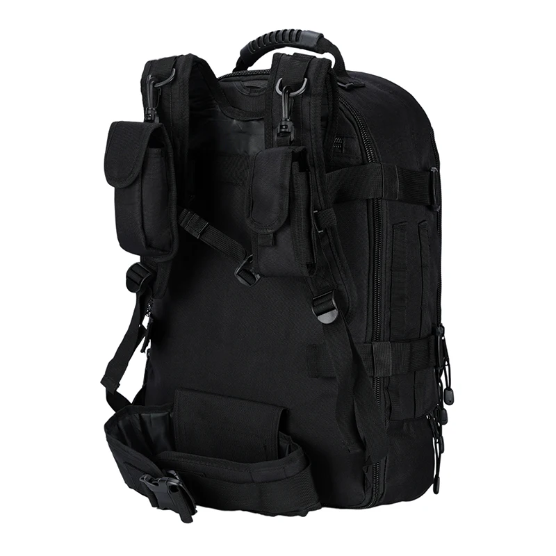 LQARMY 60L Military Tactical Backpack Army Assault Rucksack Outdoor 3Day Expandable Travel Backpack Hiking Molle Bug Out Bag