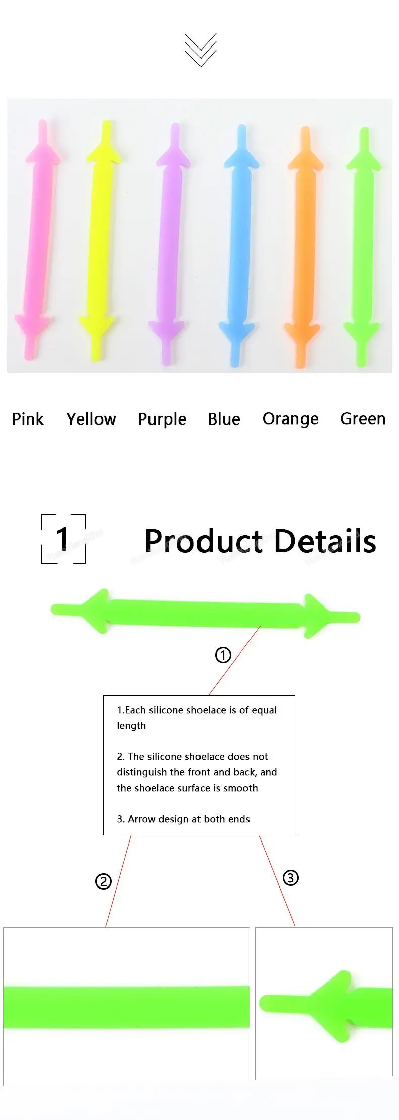 Luminous Silicone Shoelaces Night Glow No Tie Shoe laces Elastic Laces Sneakers Kids Adult Rubber Shoelace for Shoes 12Pcs