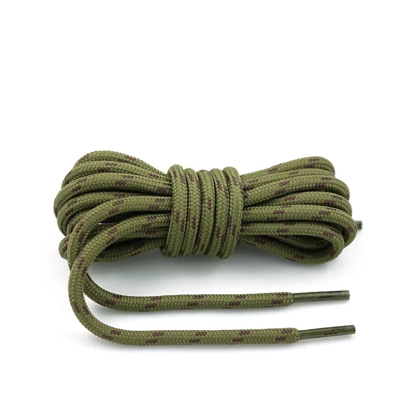 1Pair Outdoor Shoelaces Sport Casual Round Shoes Lace Hiking Slip Rope Shoe Laces Sneakers Boot Shoelace Strings