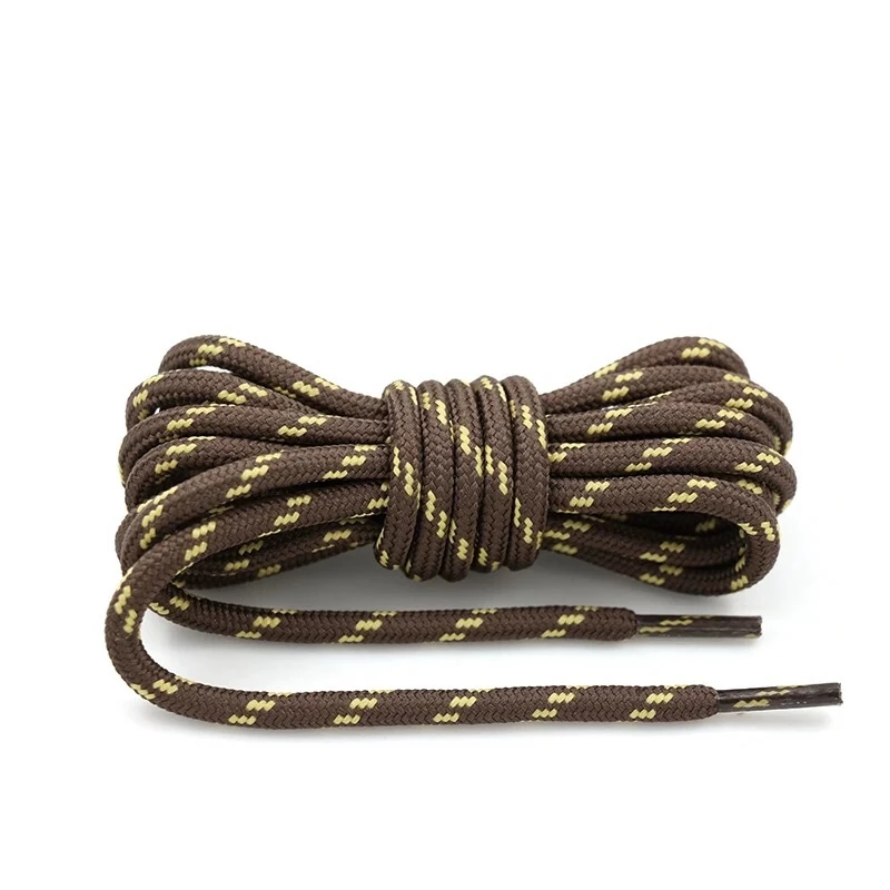 1Pair Outdoor Shoelaces Sport Casual Round Shoes Lace Hiking Slip Rope Shoe Laces Sneakers Boot Shoelace Strings