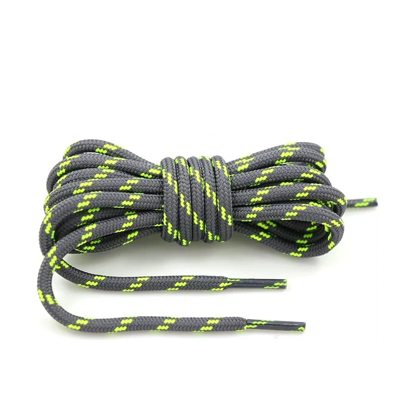 1Pair Outdoor Shoelaces Sport Casual Round Shoes Lace Hiking Slip Rope Shoe Laces Sneakers Boot Shoelace Strings