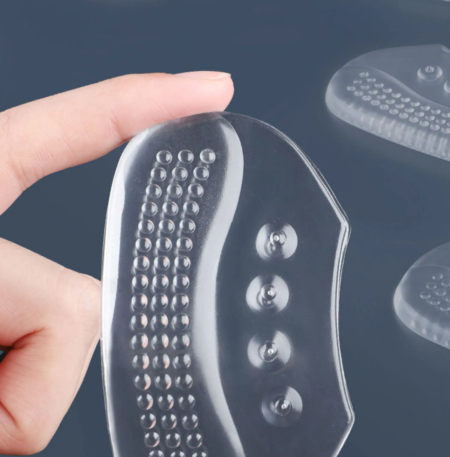 Silicone Heel Protectors Quality Womens Shoes Heel Cushion Foot Care Products Non Slip Shoe Pads for High Heels Shoe Insert