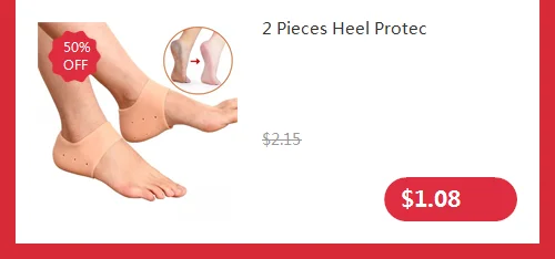 Silicone Heel Protectors Quality Womens Shoes Heel Cushion Foot Care Products Non Slip Shoe Pads for High Heels Shoe Insert