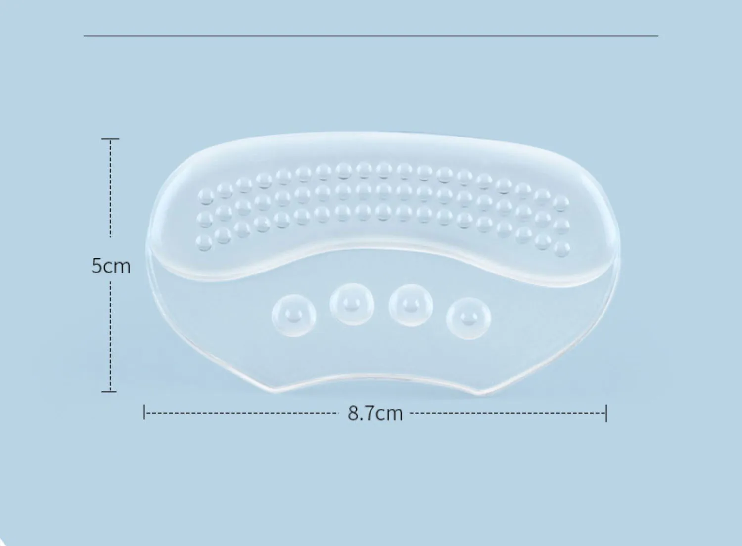 Silicone Heel Protectors Quality Womens Shoes Heel Cushion Foot Care Products Non Slip Shoe Pads for High Heels Shoe Insert