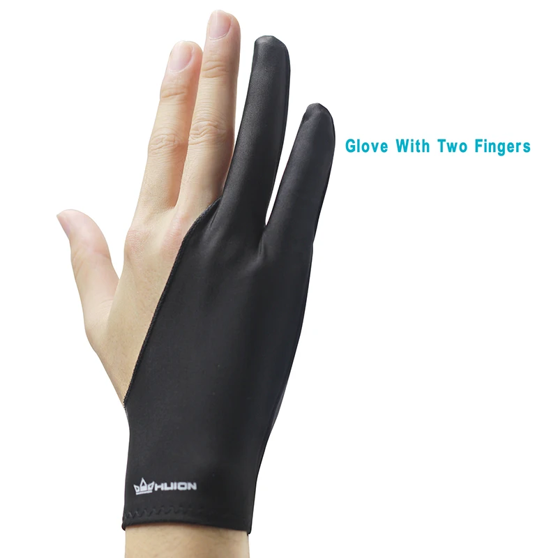 Huion Anti-fouling Drawing Glove for Graphics Tablet Pen Monitor Digital Drawing Tablet Light Box Tracing Board Free Size 1 PC