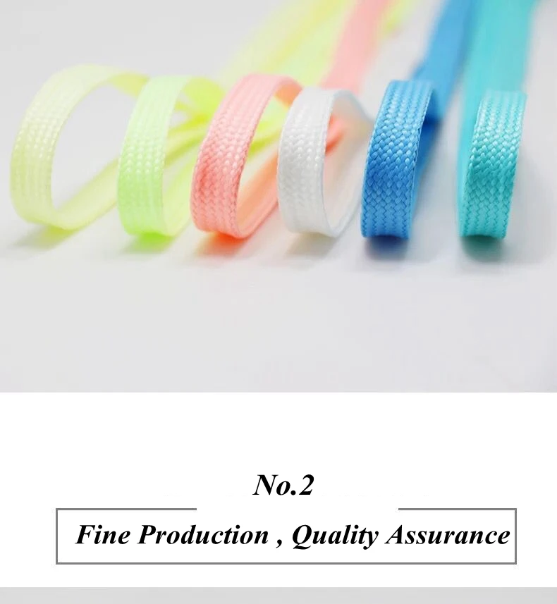 Luminous Shoelaces Flat Laces Sneakers Shoe laces Glow In The Dark Night Color Fluorescent Shoelace 80/100/120/140cm Shoestrings
