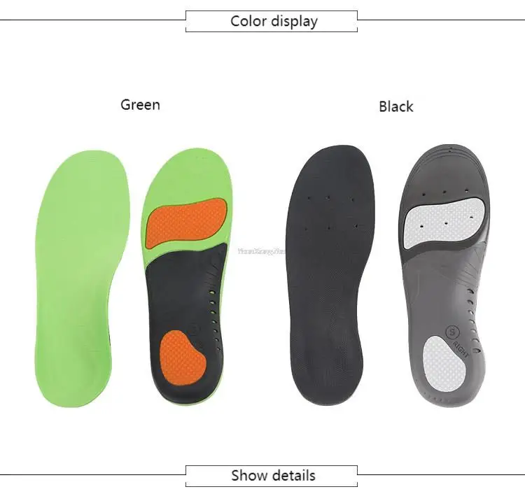 EVA Shoes Sole Orthopedic Insoles Plantar Fasciitis Feet Insoles Arch Supports Orthotics Inserts Relieve Flat Feet Shoe insole