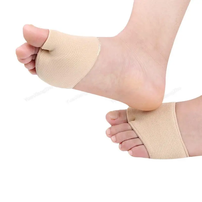 Silicone Shoe Pads Forefoot Cushion Orthopedic Insoles Men Women Thick Comfortable Half Insoles Toe separator Foot Care Products