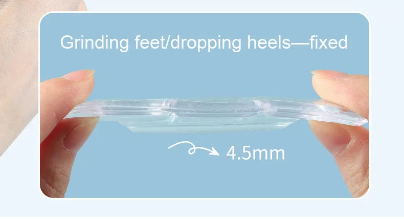5D Silicone Heel Protectors Stickers Non Slip Shoe Pads Sneakers Insoles Foot Pain Relievers Adjust Size Cushion Care Inserts
