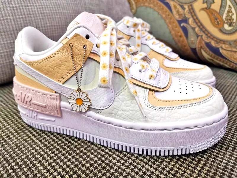 Little Daisies Shoelaces Cartoon Printing Fashion Women Men Shoes laces High-top Canvas Sneakers Shoelace AF1 Sports Shoelaces