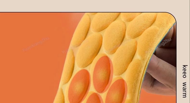 Winter Warm Cotton Insole for Shoes Plush Snow Boots Shoe Sole Thermal Insert Sports Running Insoles Men Woman Heating Pads