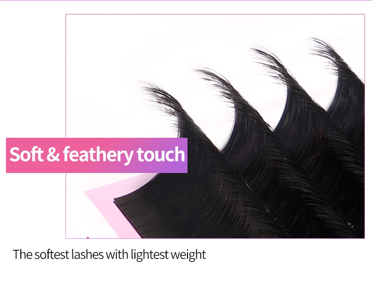 Veyes Inc Easy Fanning Eyelash Extensions Veyelash Russian Volume Lashes Fast Bloom Austomatic Flowering Natural Makeup Beauty