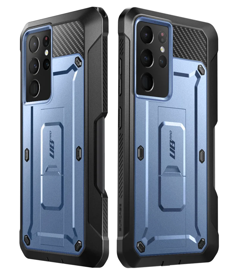 For Samsung Galaxy S21 Ultra 5G Case (2021 Release) SUPCASE UB Pro Full-Body Dual Layer Rugged Holster Kickstand with S Pen Slot