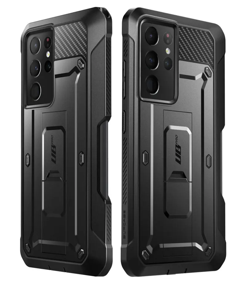 For Samsung Galaxy S21 Ultra 5G Case (2021 Release) SUPCASE UB Pro Full-Body Dual Layer Rugged Holster Kickstand with S Pen Slot