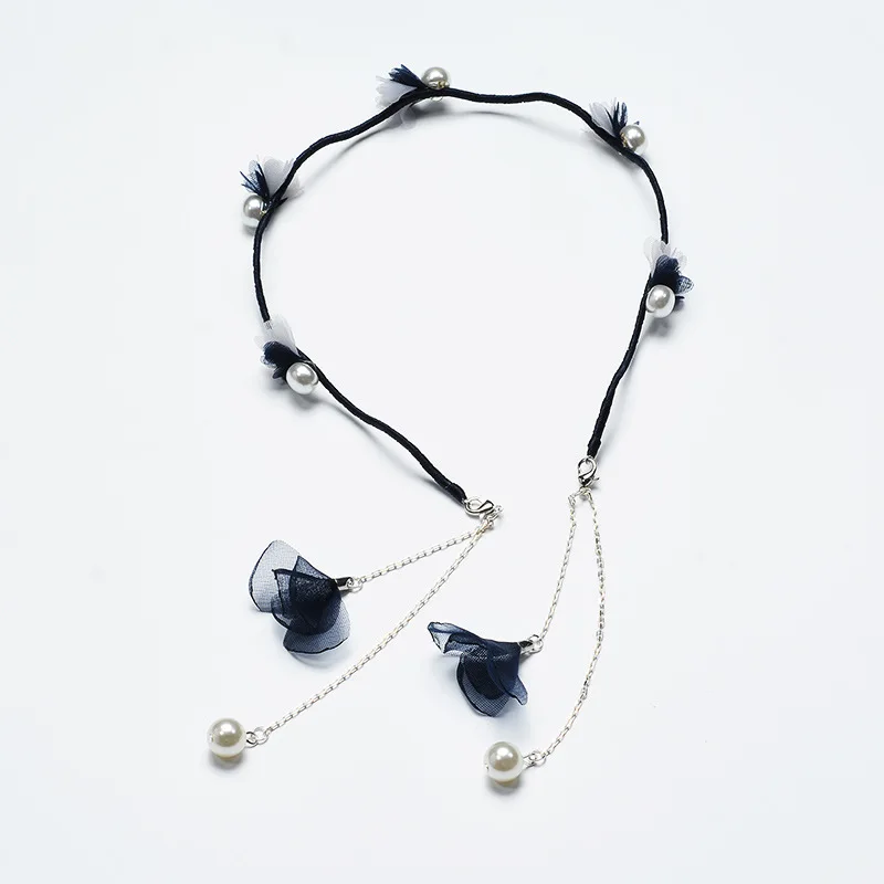 Tassel Earring Hair Hoop Novelty Women Girl Hairbands Sweet Hair Bezel Streamer Pandent Headband Fashion Hair Accessories