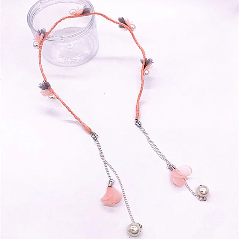 Tassel Earring Hair Hoop Novelty Women Girl Hairbands Sweet Hair Bezel Streamer Pandent Headband Fashion Hair Accessories