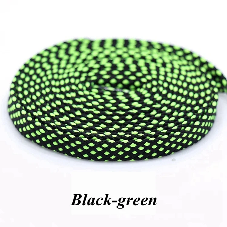 1pair shoelace Fashion Polyester Sneaker Shoe Lace Colors Checkered Double Layer Hollow Flat Shoelaces 100/120/140CM