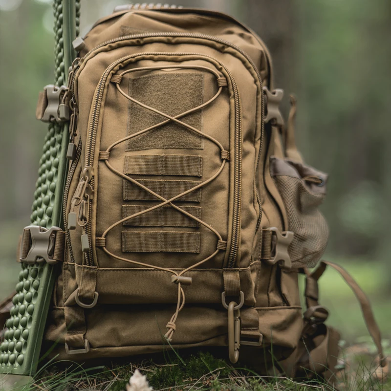 LQARMY 60L Military Tactical Backpack Army Molle Assault Rucksack Outdoor Travel Hiking Rucksacks Camping Hunting mochila hombre
