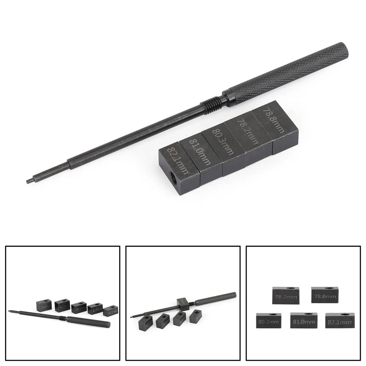 Areyourshop Injector Height Gauge Tool Kits for Detroit Diesel Engine Series 50 60 3350 J-42749 J-42665 Car Auto Accessories