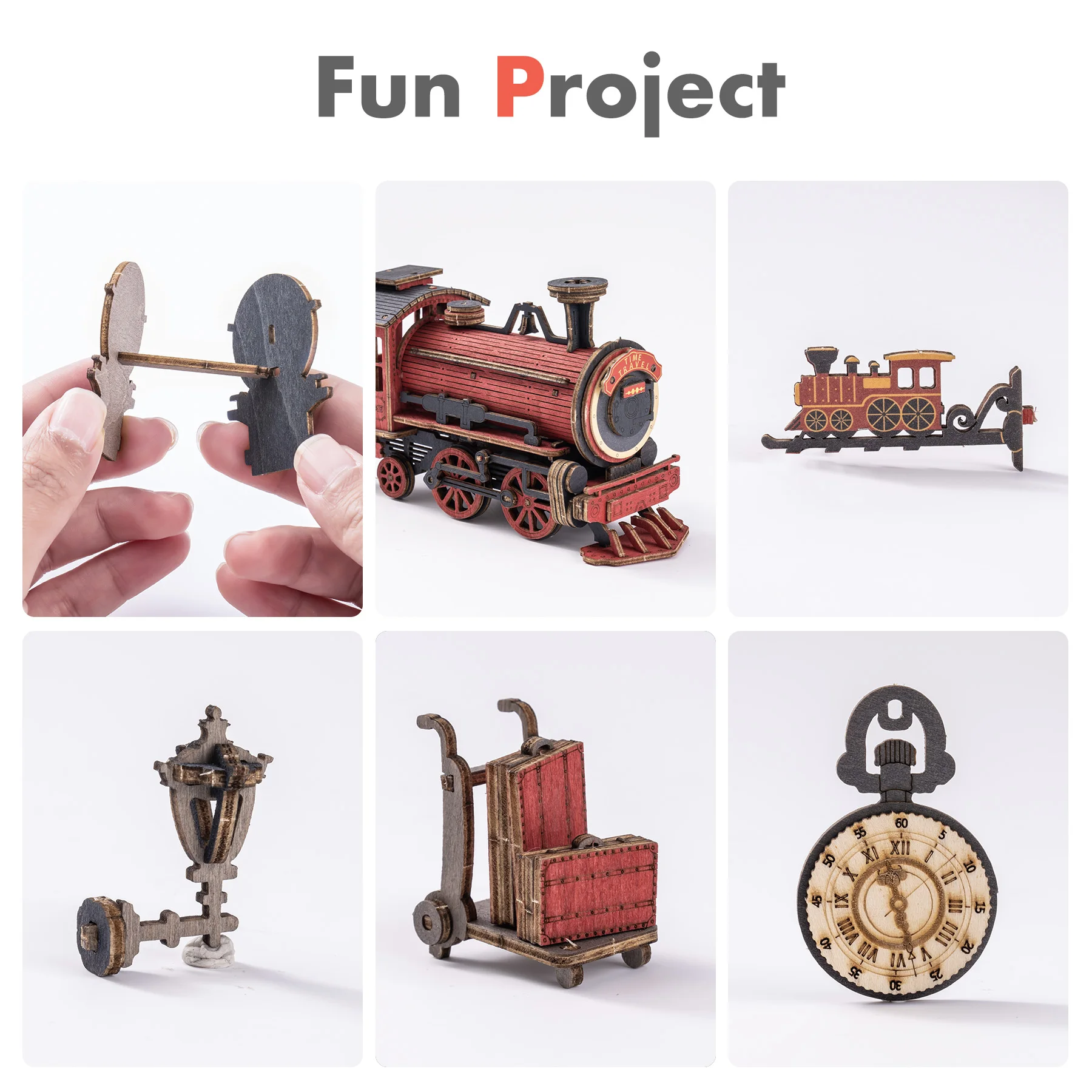 Robotime Rolife Book Nooks Series Stories in Books 4 Kinds DIY Wooden Miniature House Furniture Sakura Densya TGB01 Dropshipping