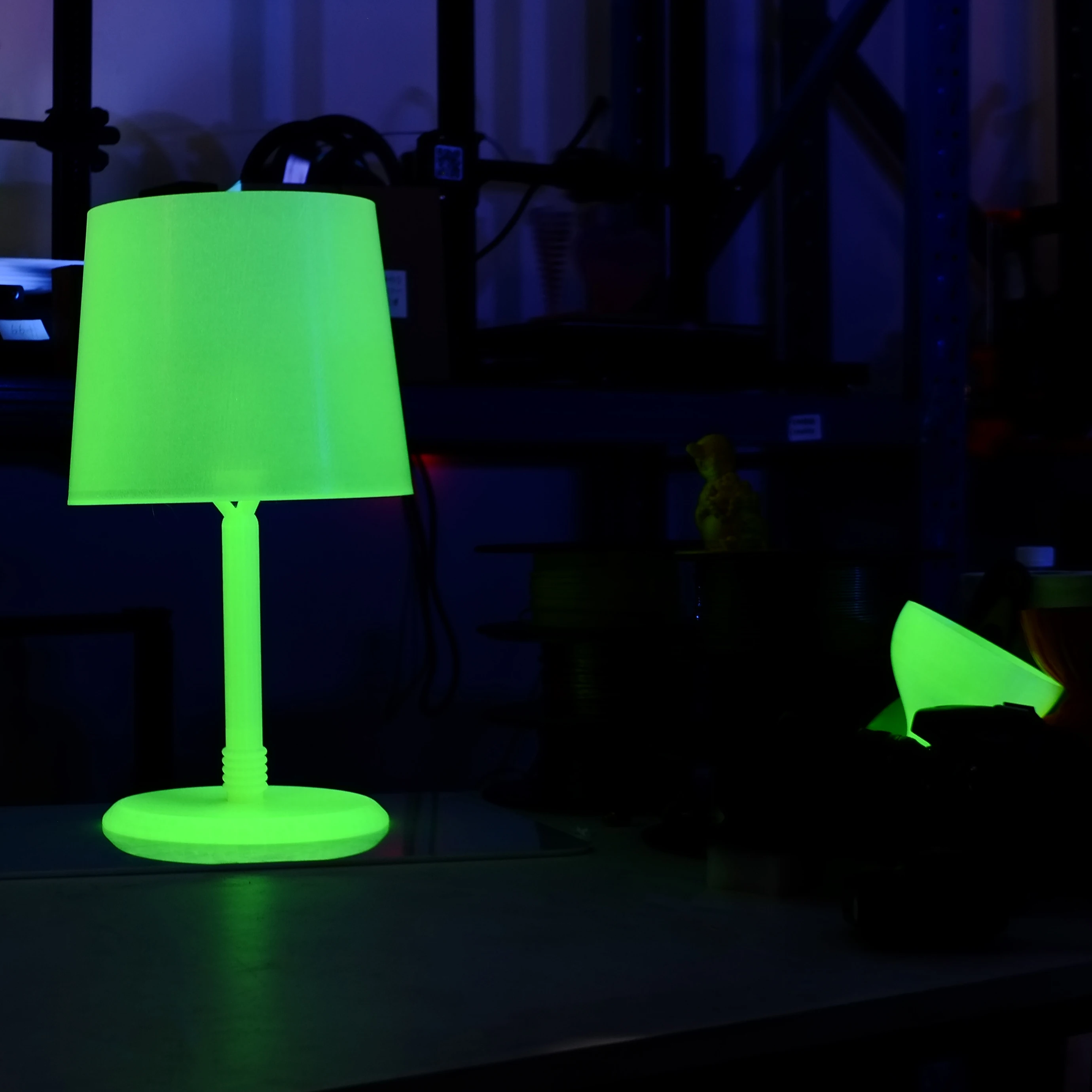 Eryone 1KG Glow In The Dark PLA Filament Premium 3D Print 1.75mm (Absorbs Sunlight or Daylight), PLA Filament Glow in The Dark