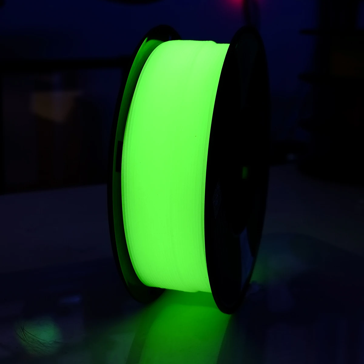 Eryone 1KG Glow In The Dark PLA Filament Premium 3D Print 1.75mm (Absorbs Sunlight or Daylight), PLA Filament Glow in The Dark