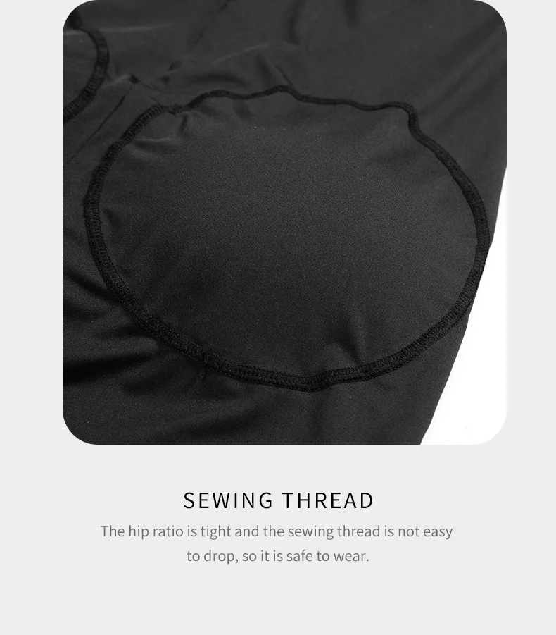 New Men Padded Boyshorts Butt Lifter High Waist Tummy Control Shorts with Buckle Hip Enhancer Compression Belly Shaper Panties