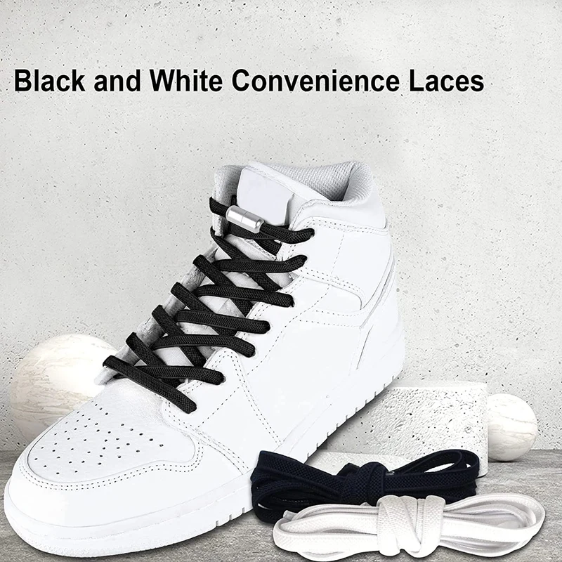 Capsule Lock No Tie Shoe laces Tennis Laces Without ties Adult Kids Sneakers Elastic Shoelaces Rubber Bands for Shoes Accesories