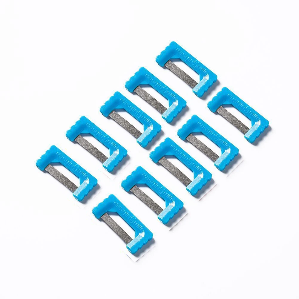 Easyinsmile Orthodontic Stripping IPR Dental Kit Interproximal Reduction Strips Polish Tooth Enamel Reduce Serrated Saw