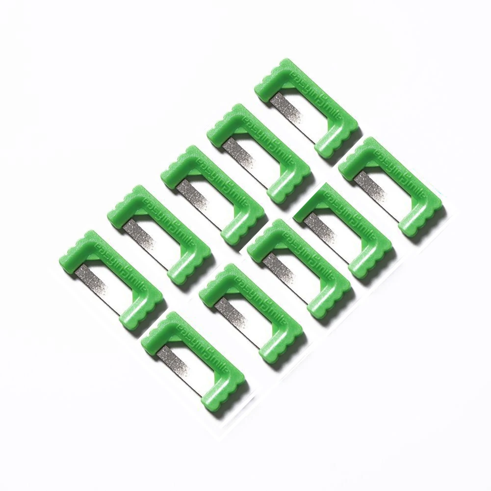 Easyinsmile Orthodontic Stripping IPR Dental Kit Interproximal Reduction Strips Polish Tooth Enamel Reduce Serrated Saw