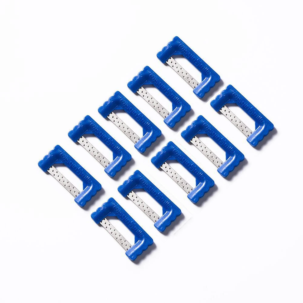 Easyinsmile Orthodontic Stripping IPR Dental Kit Interproximal Reduction Strips Polish Tooth Enamel Reduce Serrated Saw