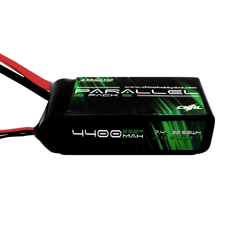 CNHL 2S 3S 7.4V 11.1V Shorty Lipo Battery 4400mAh 6200mAh 90C Soft Pack with 8awg Copper Wire for RC Car Boat Truck Airplane
