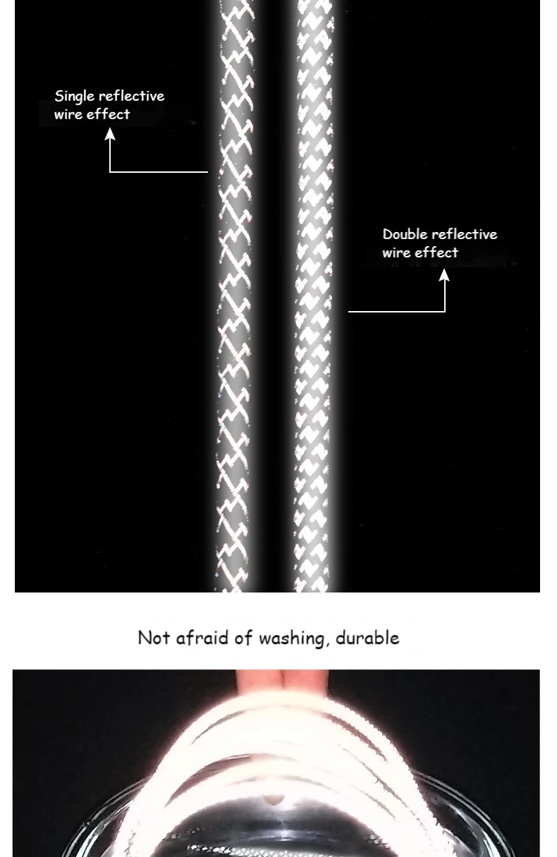 1Pair 3M Reflective Shoelaces for Sneakers Shoe laces Safety reflective Shoelace Round Laces Shoes Strings 100/120/140/160cm